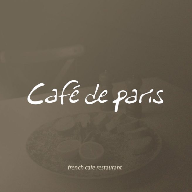 Visual Identity Design for "Café de Paris"